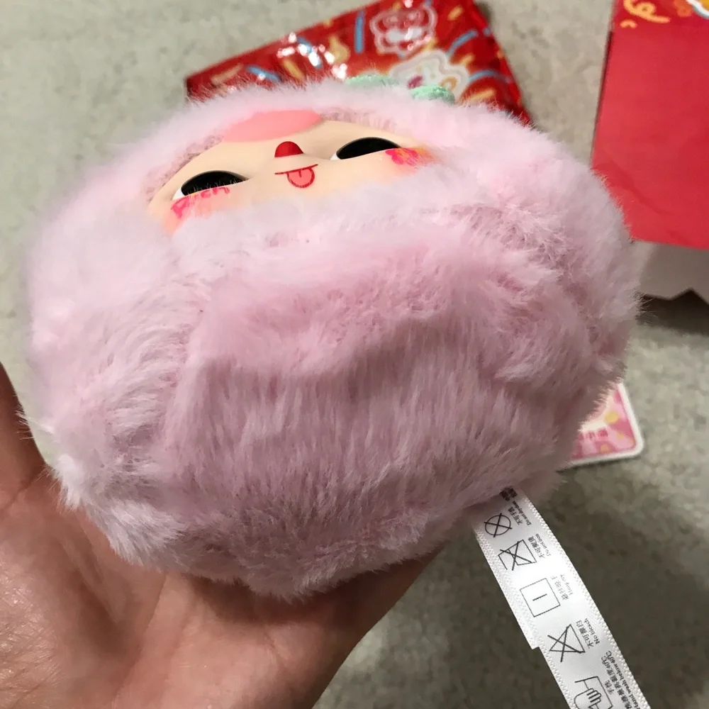 Baby Three Good Luck Bag Plush Blind Box Toy - Cutie Light Pink